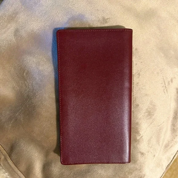 Cartier Bordeaux Leather Bifold Long Wallet - Amazing Condition! - Picture 2 of 8